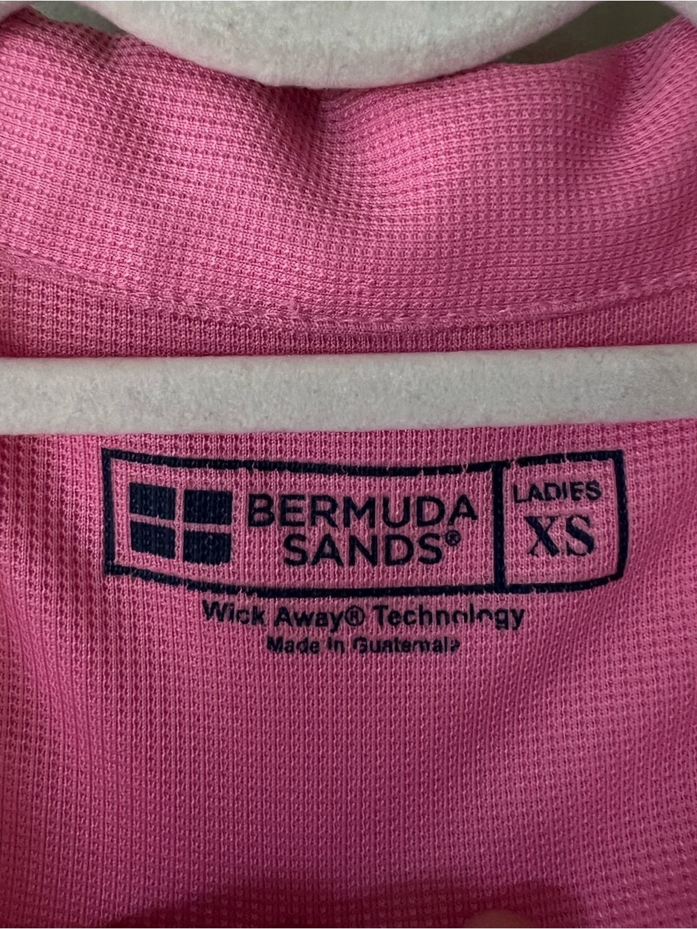 Pink 1/4 Zip Golf/Tennis Top - Picture 2 of 3